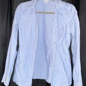 blue denim like flannel